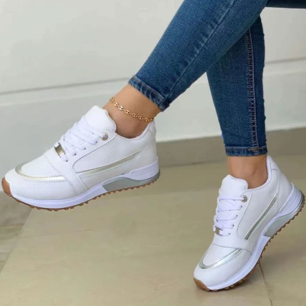 Breathable Mesh Platform Sneakers Zuri Lou