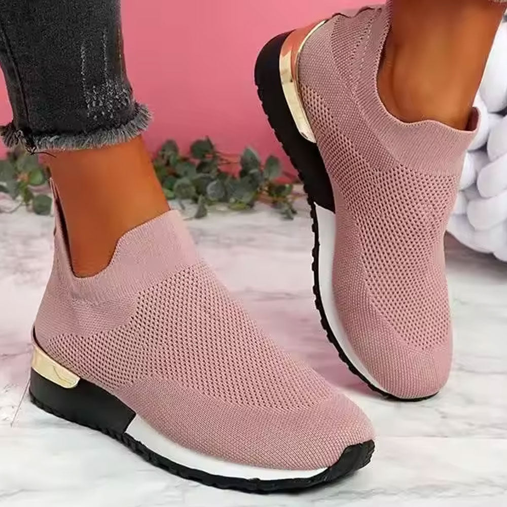 Breathable Mesh Slip-On Sneakers Zuri Lou