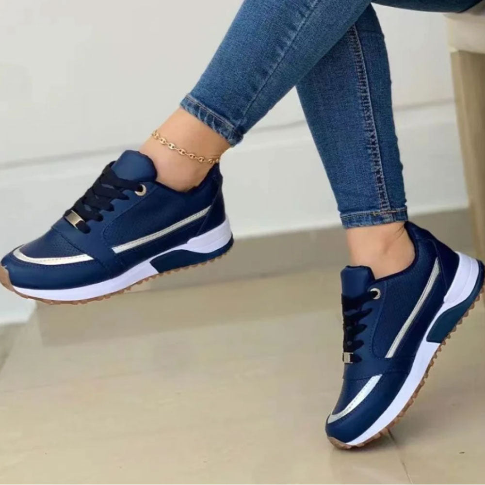 Breathable Mesh Platform Sneakers Zuri Lou