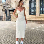 Sleeveless Knit Maxi Dress Zuri Lou