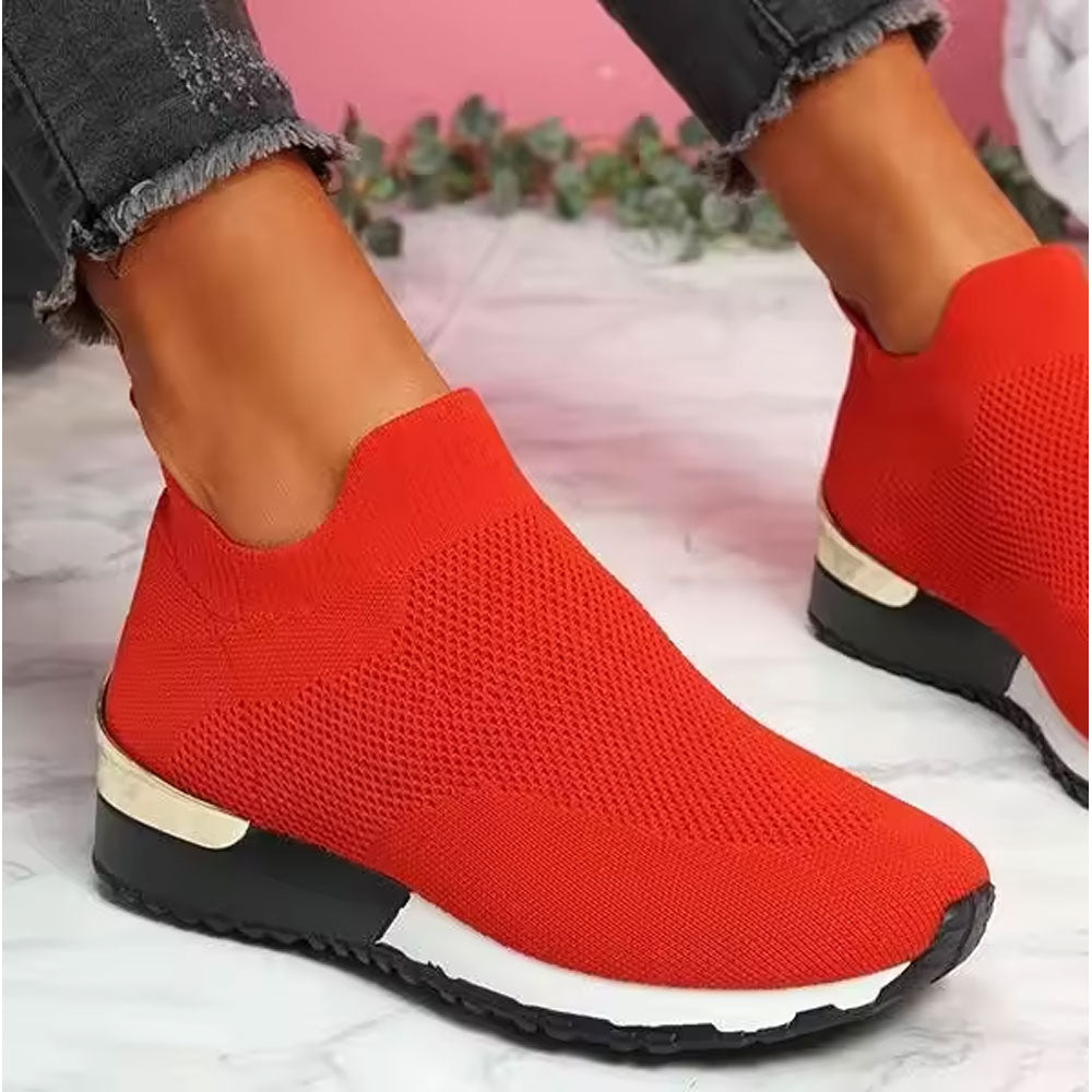 Breathable Mesh Slip-On Sneakers Zuri Lou
