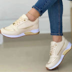 Breathable Mesh Platform Sneakers Zuri Lou