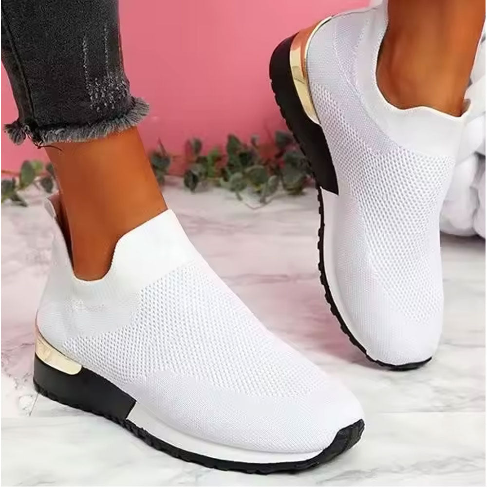 Breathable Mesh Slip-On Sneakers Zuri Lou