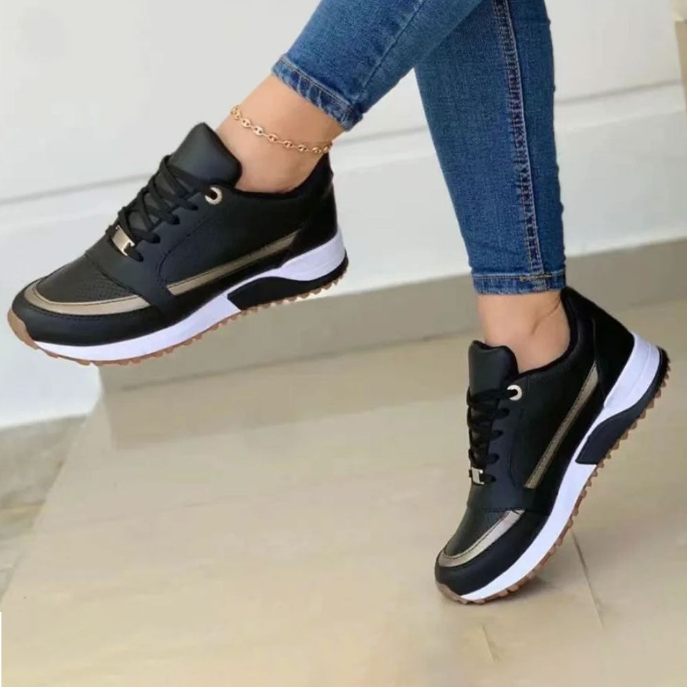 Breathable Mesh Platform Sneakers Zuri Lou